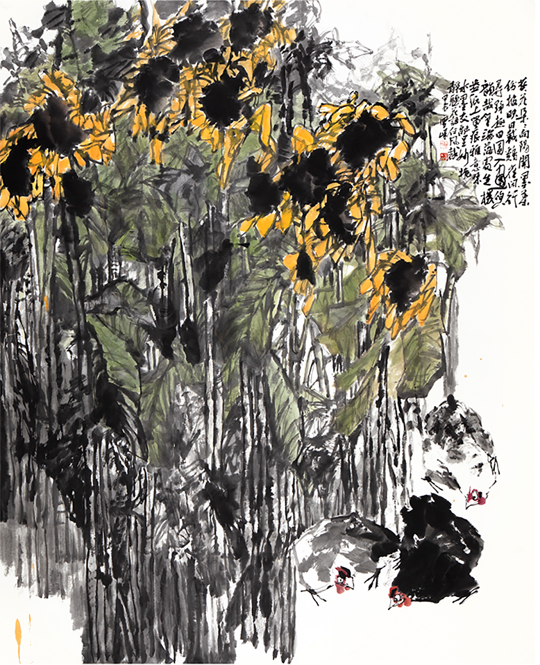 謝雪峰花鳥畫作品選登