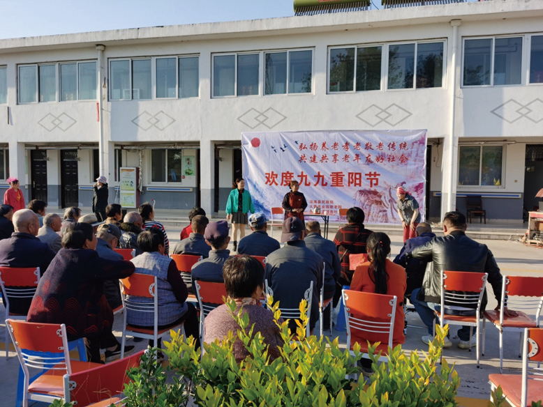 我縣組織開(kāi)展志愿服務(wù)活動(dòng)弘揚(yáng)敬老美德